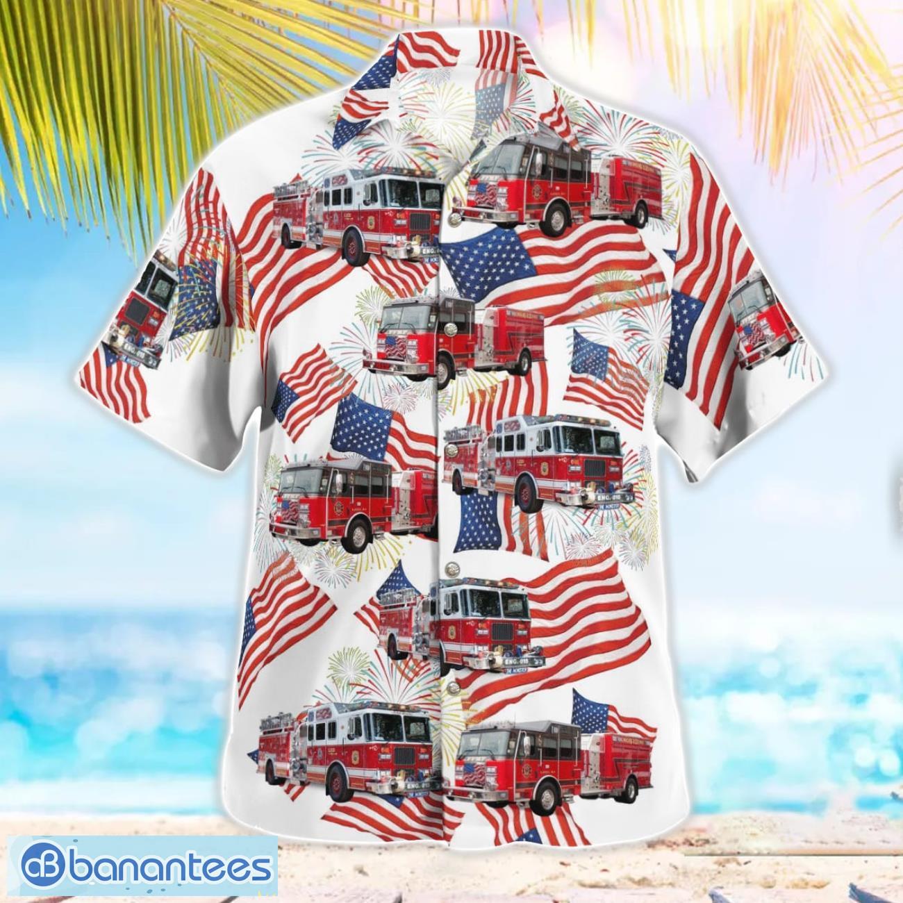 Lodi Volunteer Fire Department Beach Hawaiian Shirt Gift For Summer Holiday Lodi Volunteer Fire Department Beach Hawaiian Shirt Gift For Summer Holiday Product Photo 3