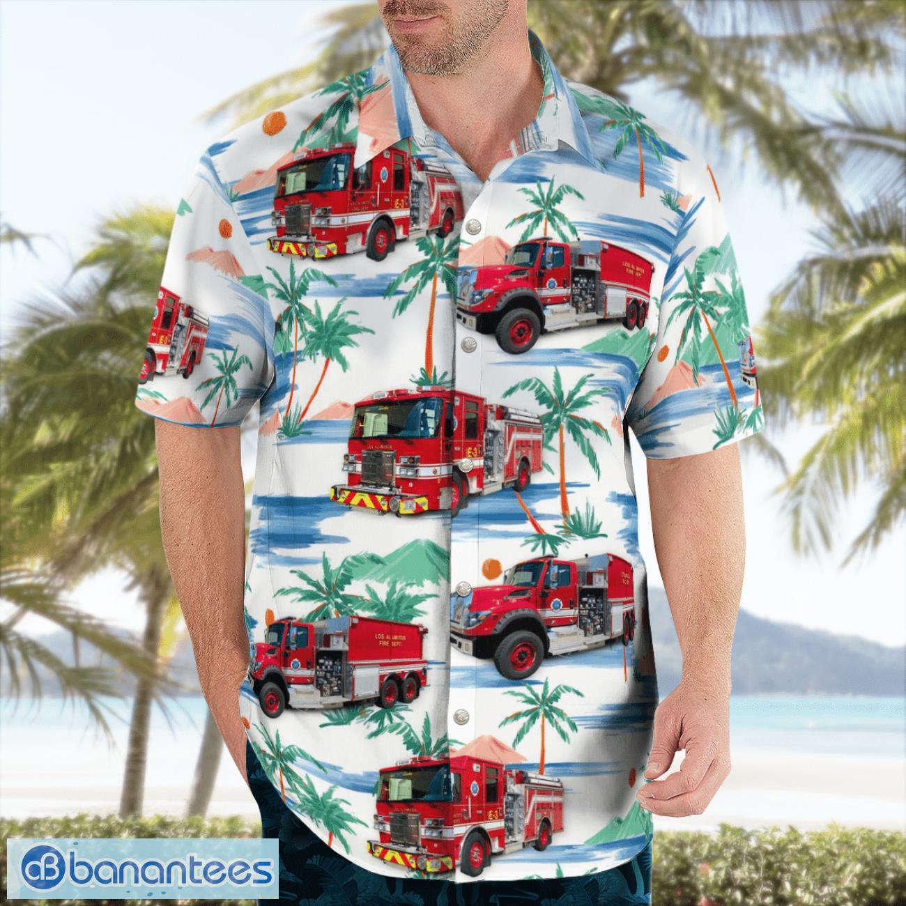 Los Alamitos JFTB Fire Department Beach Hawaiian Shirt Gift For Summer Holiday Los Alamitos JFTB Fire Department Beach Hawaiian Shirt Gift For Summer Holiday Product Photo 4