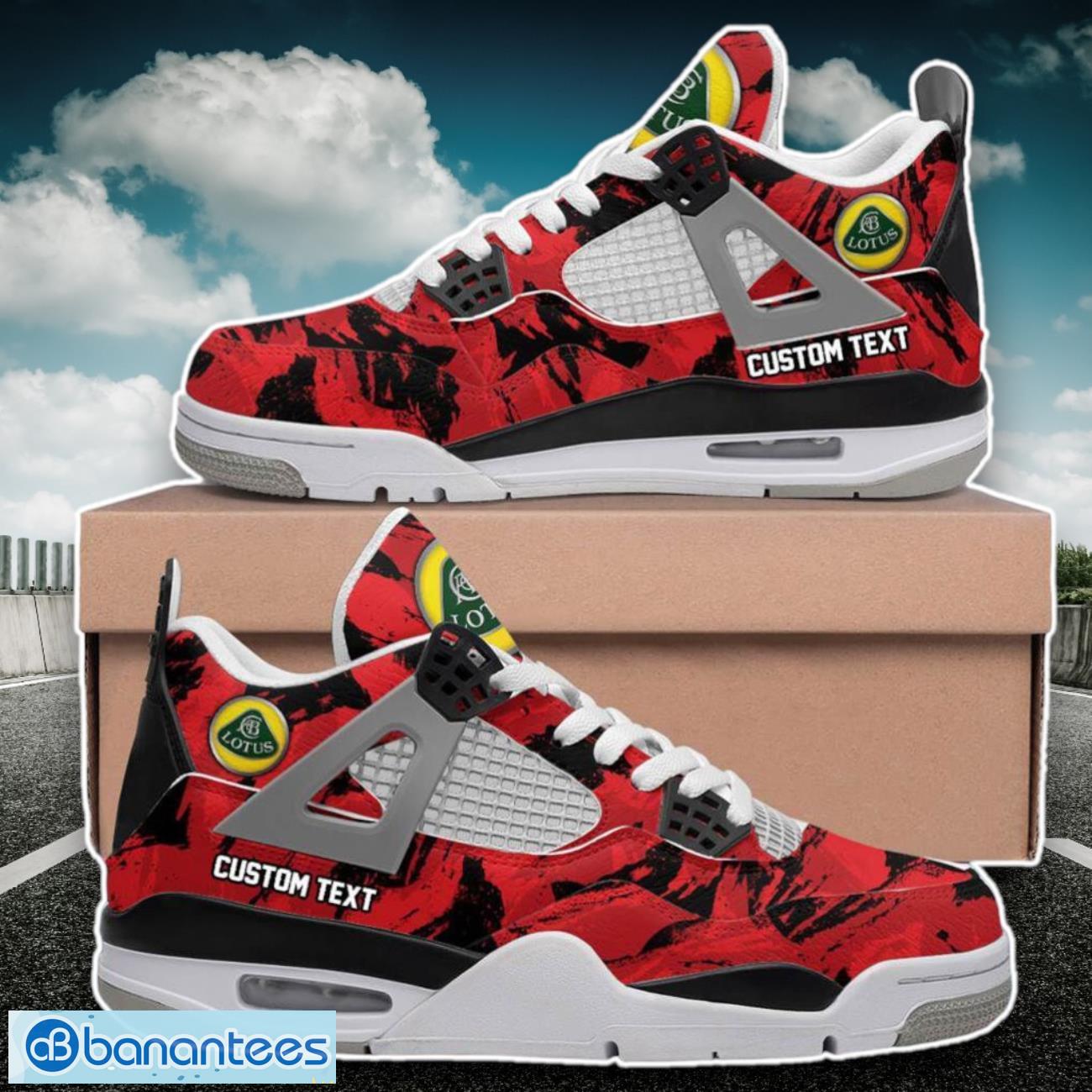 lotus cars mixing colors custom name air jordan 4 dynamic design for men women image Lotus Cars Mixing Colors Custom Name Air Jordan 4 Dynamic Design For Men Women Product Photo 1