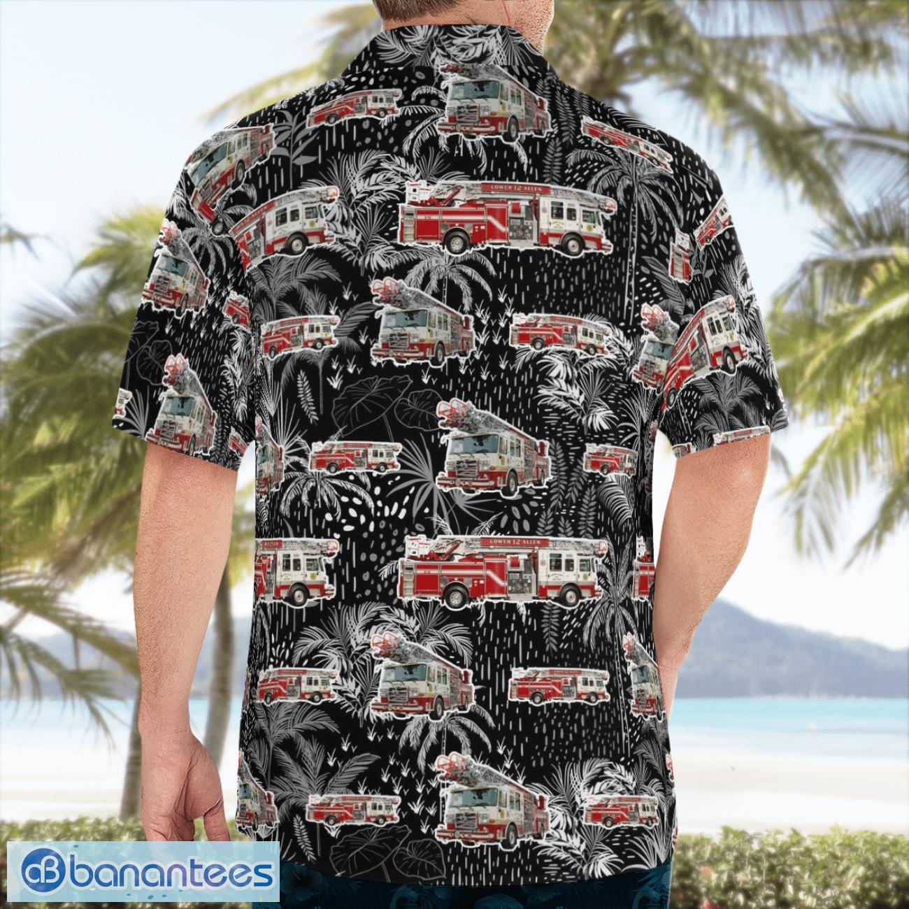 Lower Allen Township Fire Department Hawaiian Shirt Beach Summer Shirt Lower Allen Township Fire Department Hawaiian Shirt Beach Summer Shirt Product Photo 2
