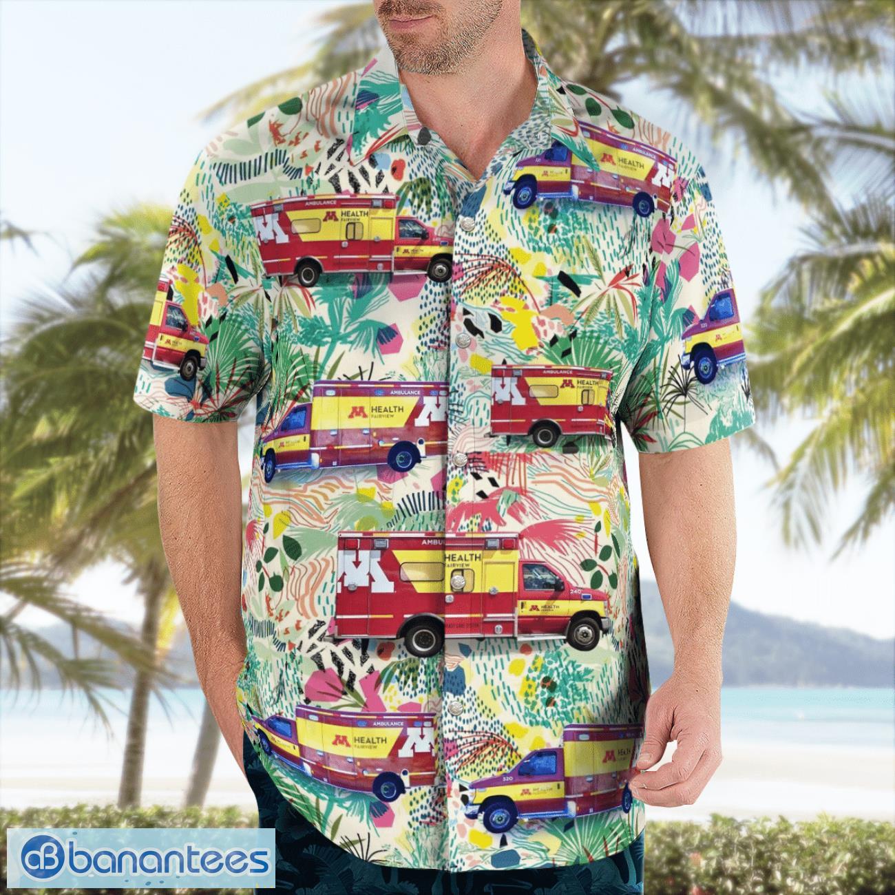 M Health Fairview - EMS 3D Hawaiian Shirt M Health Fairview - EMS 3D Hawaiian Shirt Product Photo 3