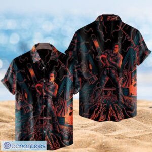 Halloween Ash Williams The Evil Dead Horror Movie Full Over Print Hawaiian Shirt Product Photo 1