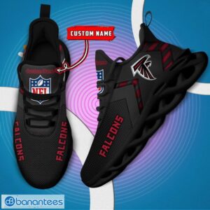 NFL Atlanta Falcons Ultra Sneakers Personalized Name For Fans Max Soul Shoes Product Photo 5