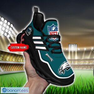 Custom Name NFL Philadelphia Eagles Sneakers Sport Team Max Soul Shoes For Men Women Product Photo 6