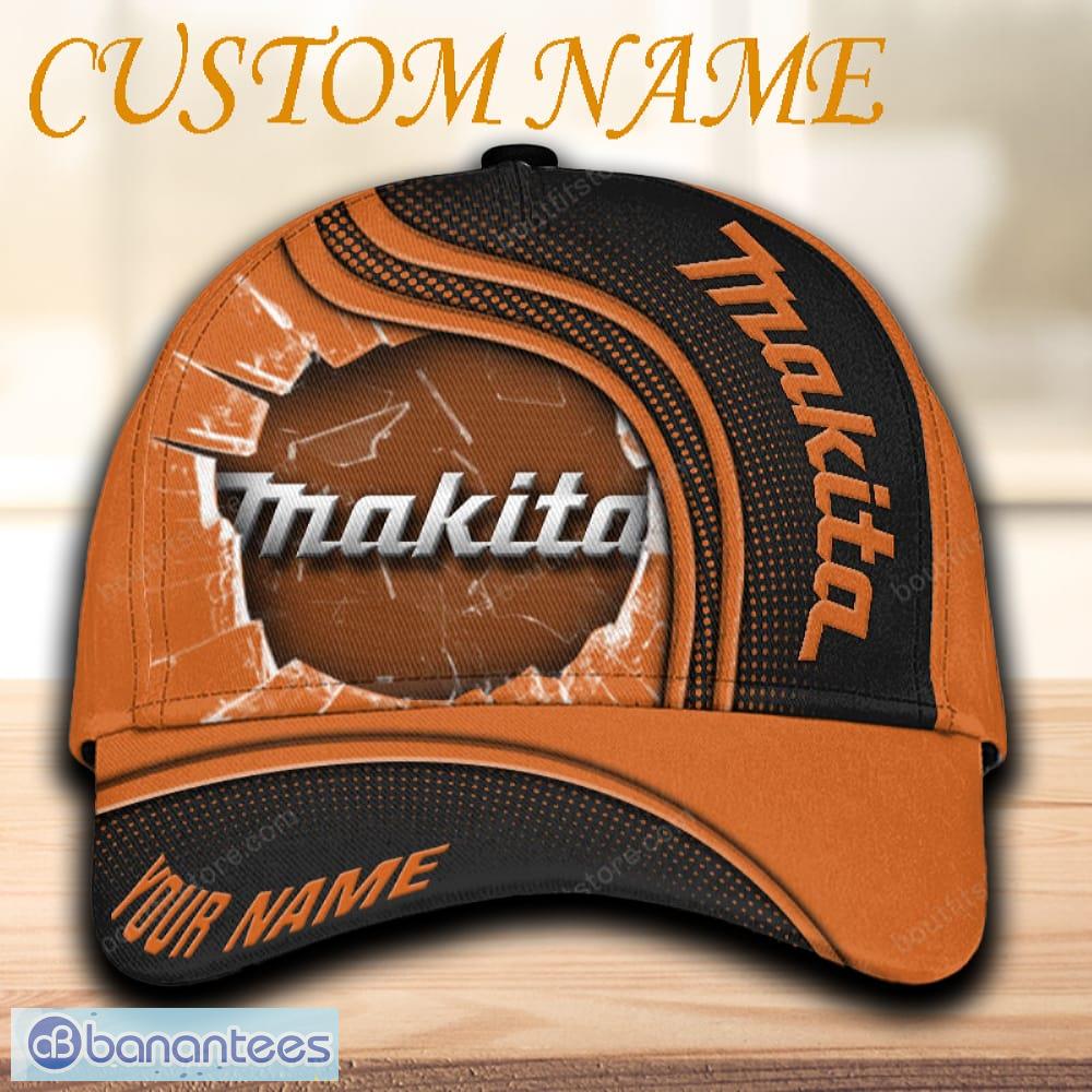 makita festivity 3d hat and cap orange full print custom name image Makita Festivity 3D Hat And Cap Orange Full Print Custom Name - Makita Festivity 3D Hat And Cap Orange Full Print Custom Name