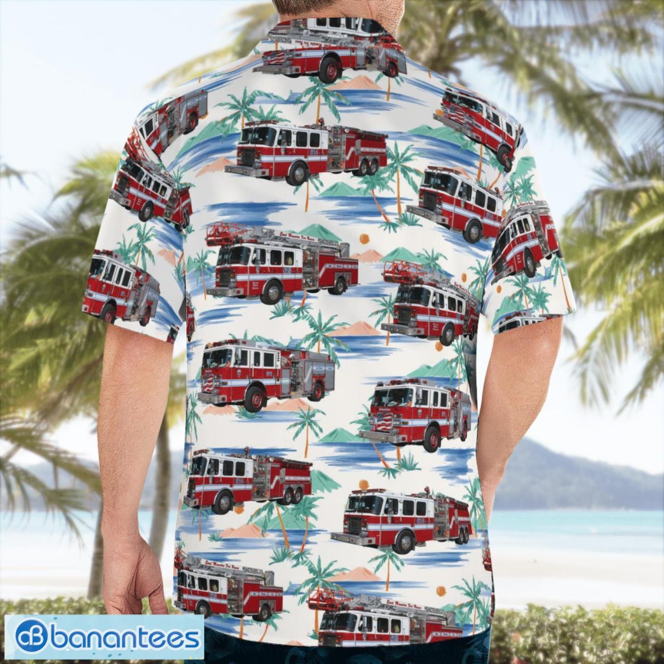 manatee county florida east manatee fire rescue summer hawaiian shirt for men women 1 image Manatee County, Florida, East Manatee Fire Rescue Summer Hawaiian Shirt For Men Women Product Photo 2
