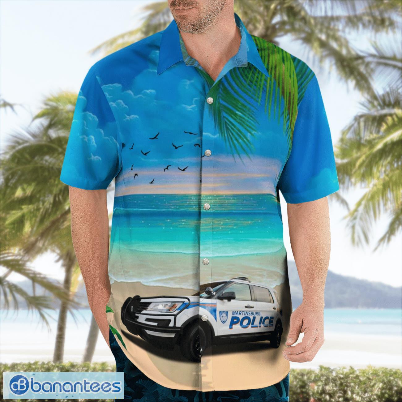 Martinsburg WV Police Hawaiian Shirt Beach Summer Shirt Martinsburg WV Police Hawaiian Shirt Beach Summer Shirt Product Photo 4
