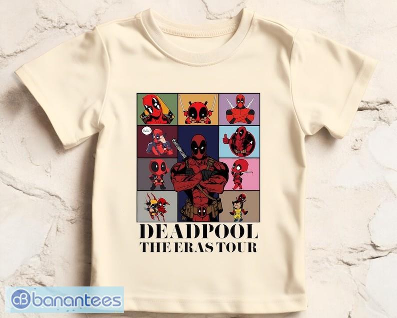 marvel deadpool the eras tour shirt disney funny superhero t shirt 1 image Marvel Deadpool The Eras Tour Shirt, Disney Funny Superhero T-Shirt Product Photo 2