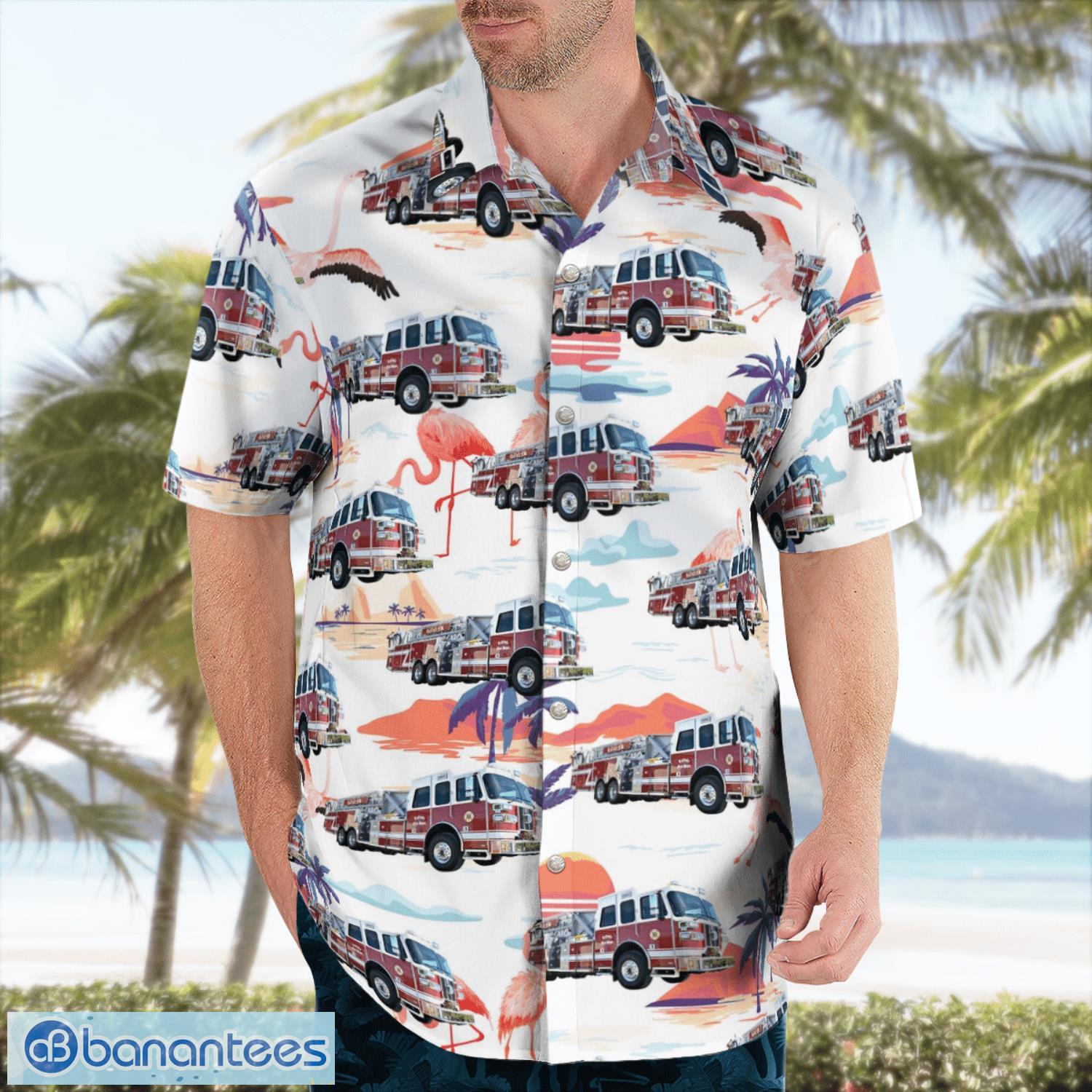 maryland la vale volunteer fire department 3d hawaiian shirt gift for summer 2 image Maryland La Vale Volunteer Fire Department 3D Hawaiian Shirt Gift For Summer Product Photo 3