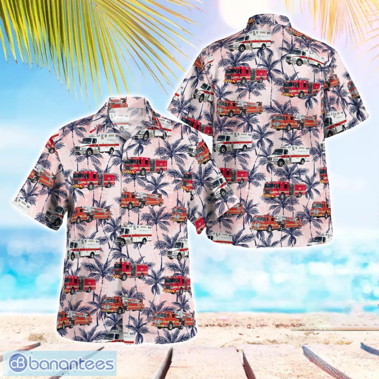 maryland milestone fire department station 34 hawaiian shirt men women beach shirt image Maryland, Milestone Fire Department Station 34 Hawaiian Shirt Men Women Beach Shirt Product Photo 1