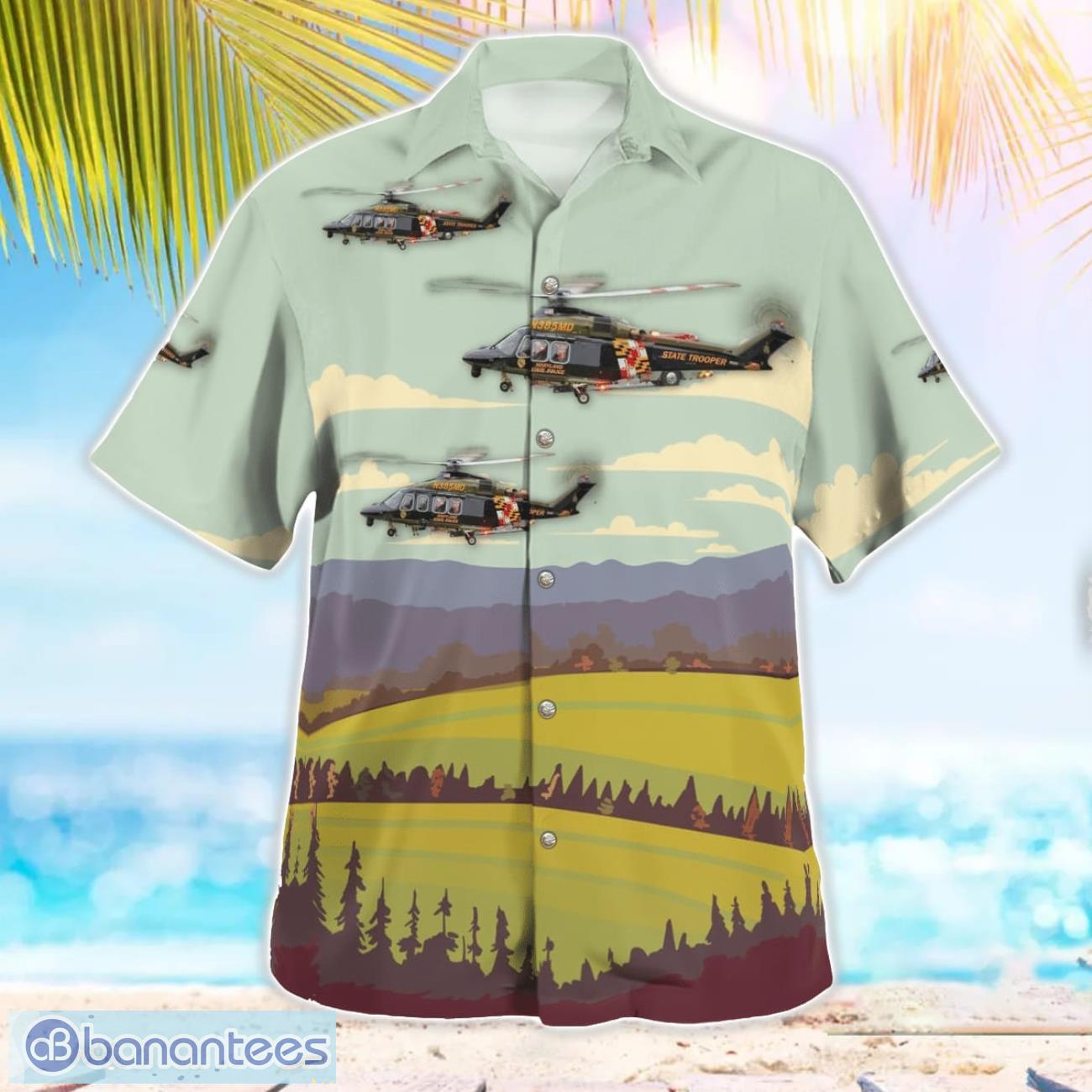 maryland-state-police-agustawestland-aw139-beach-hawaiian-shirt-gift-for-summer-holiday-3.jpg Maryland State Police Agustawestland AW139 Beach Hawaiian Shirt Gift For Summer Holiday Product Photo 4