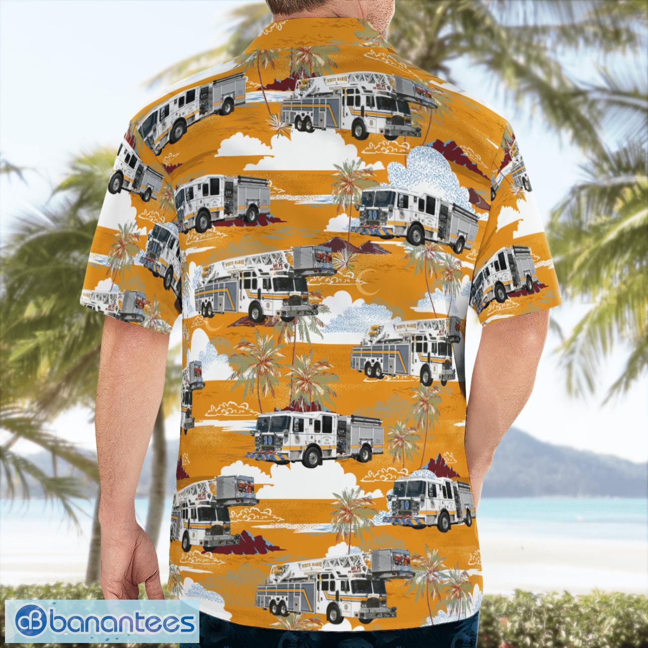 Maryland, White Marsh Volunteer Fire Company Hawaiian Shirt Beach Summer Shirt Maryland, White Marsh Volunteer Fire Company Hawaiian Shirt Beach Summer Shirt Product Photo 4