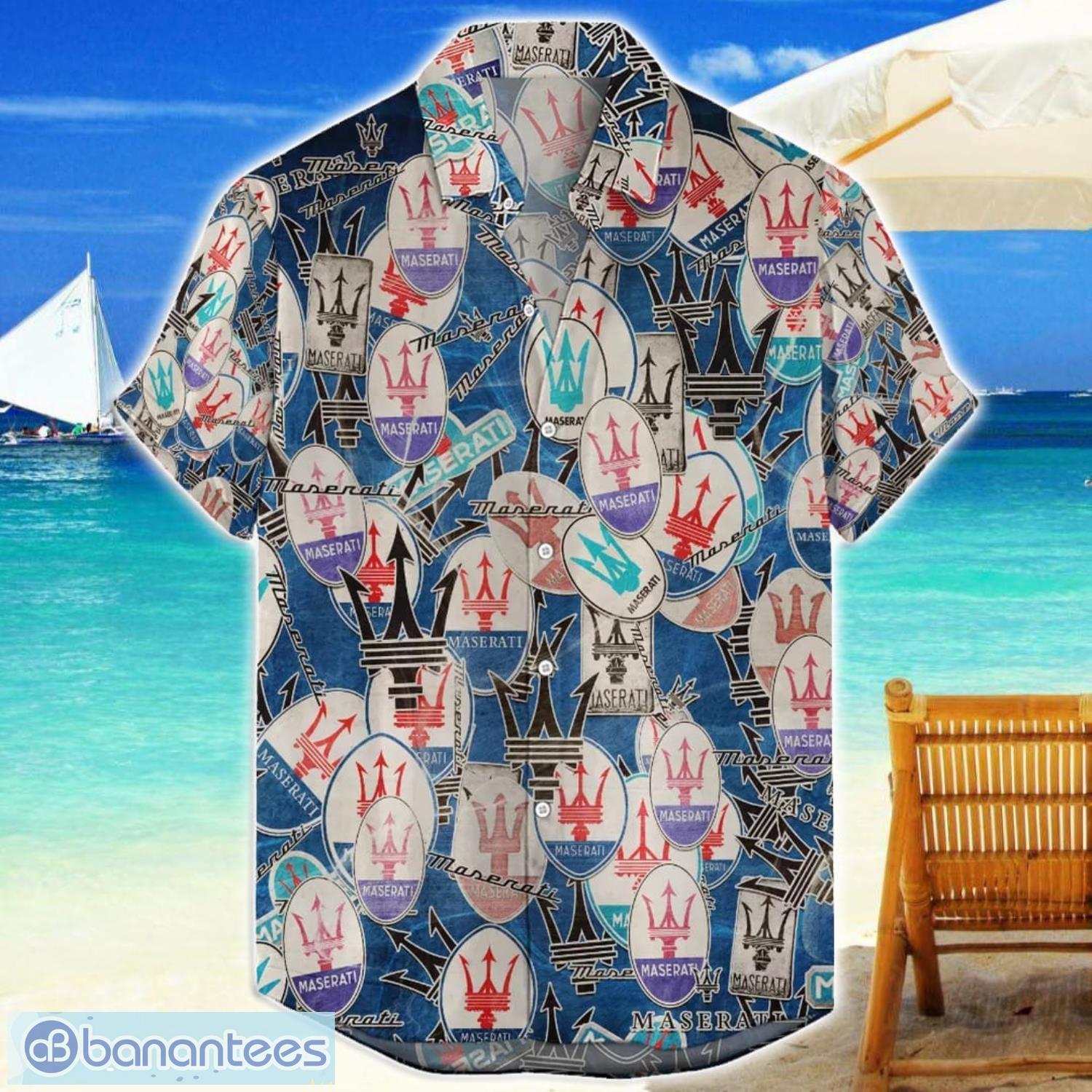 maserati car aop hawaiian shirt summer gift for men and women image Maserati Car AOP Hawaiian Shirt Summer Gift For Men And Women Product Photo 1