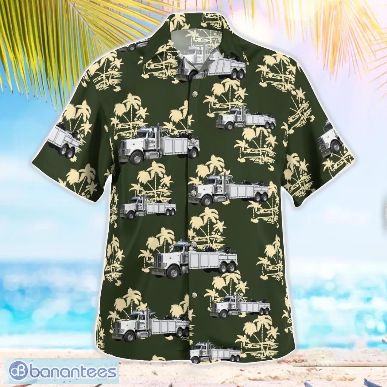 massachusetts boombas towing heavy wrecker 228 aloha hawaiian shirt 2 image Massachusetts, Boomba's Towing Heavy Wrecker 228 Aloha Hawaiian Shirt Product Photo