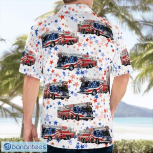 Napa Fire Department, California Hawaiian Shirt Button Summer Shirt Product Photo 2