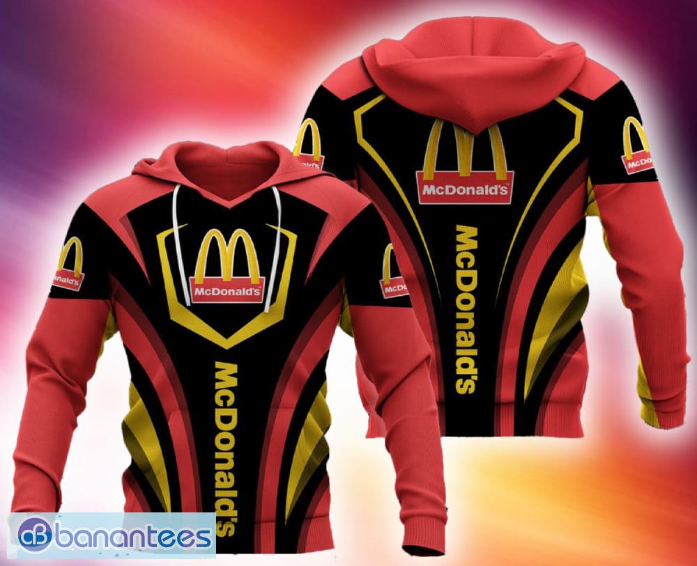 mcdonalds fireplace brand hoodie all over print 3d zip hoodie for fans gift image Mcdonald's Fireplace Brand Hoodie All OVer Print 3D Zip Hoodie For Fans Gift Product Photo