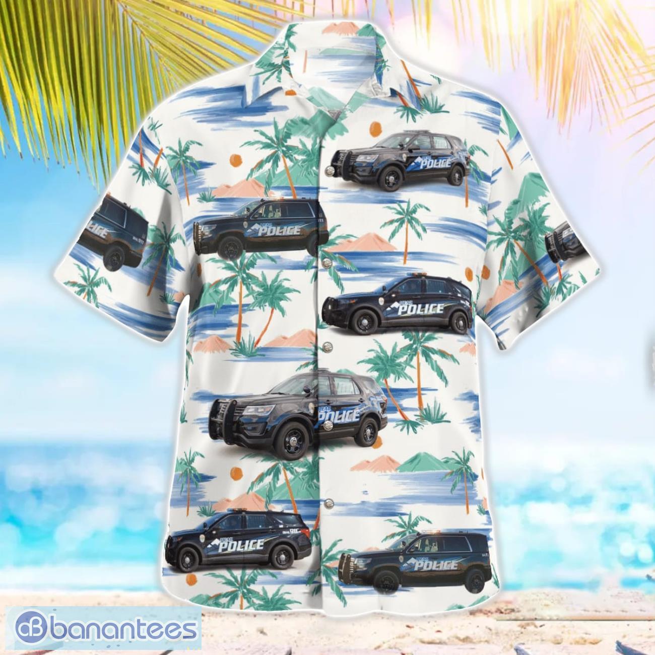 Mead Police Department 3D Hawaiian Shirt Mead Police Department 3D Hawaiian Shirt Product Photo 2