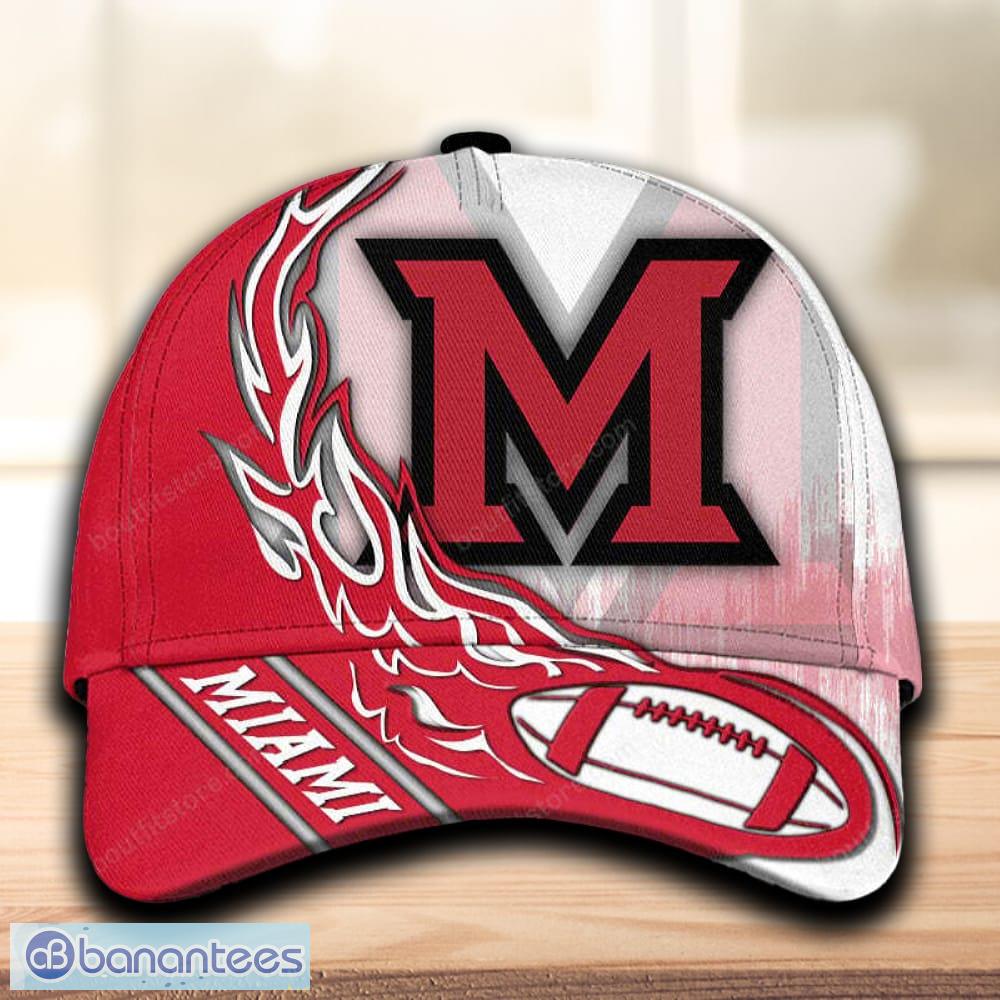 miami oh redhawks cap hat hot trending full printed gift mens fans image Miami (OH) RedHawks Cap Hat Hot Trending Full Printed Gift Mens Fans - Miami (OH) RedHawks Cap Hat Hot Trending Full Printed Gift Mens Fans
