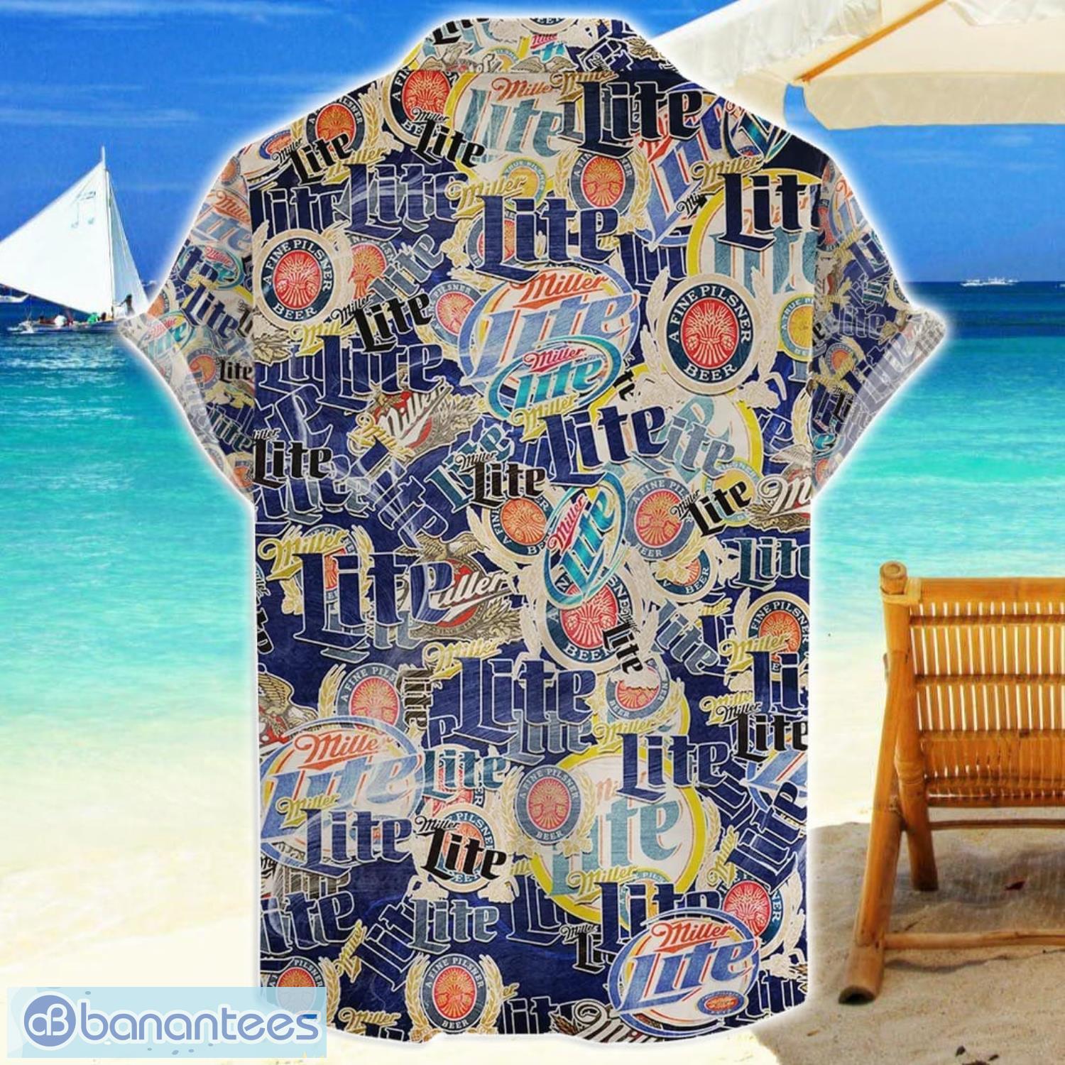 miller lite aop beer logo hawaiian shirt summer gift for men and women 1 image Miller Lite AOP Beer Logo Hawaiian Shirt Summer Gift For Men And Women Product Photo 2