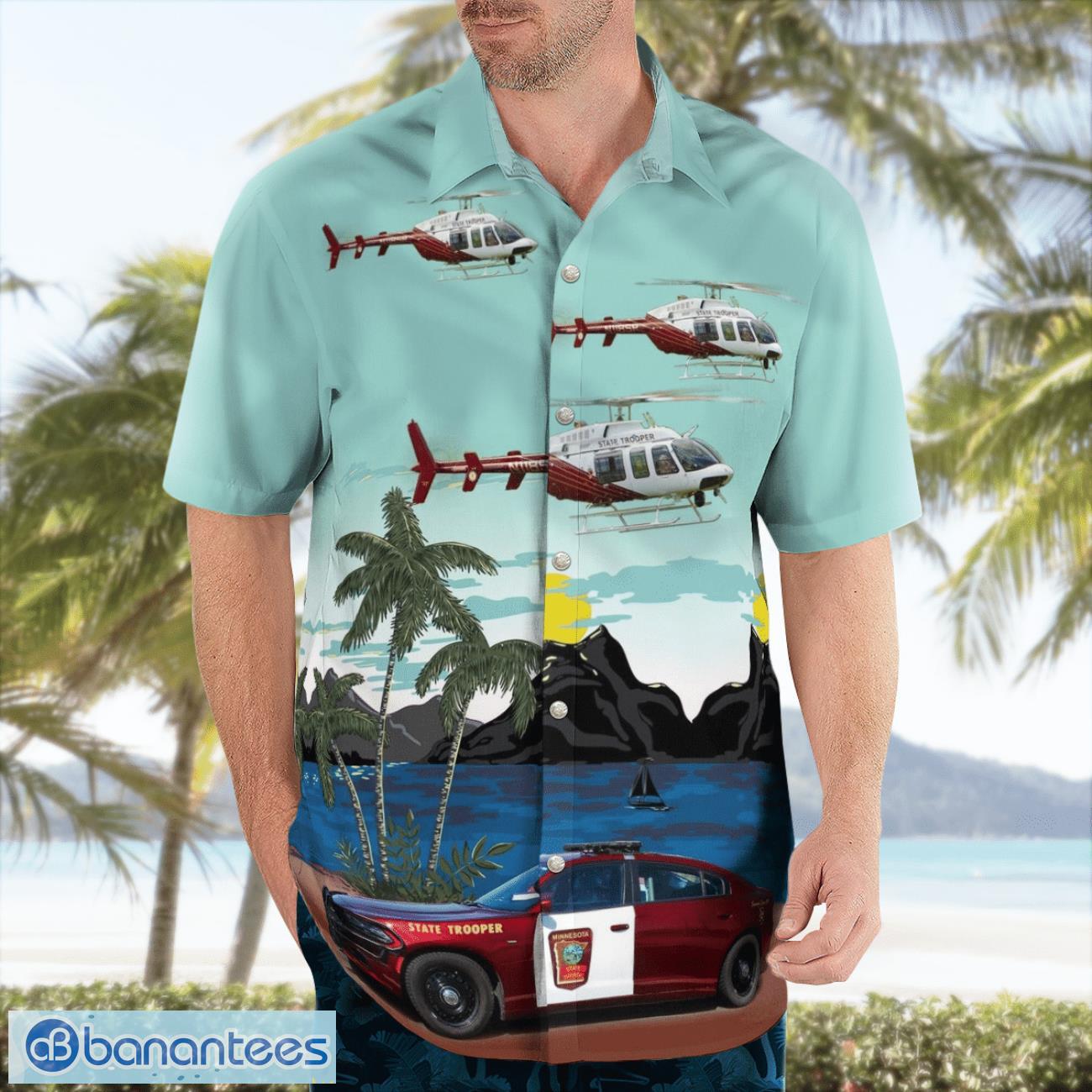 minnesota state patrol dodge chargers amp bell 407 beach hawaiian shirt summer gift 2 image Minnesota State Patrol Dodge Chargers & Bell 407 Beach Hawaiian Shirt Summer Gift Product Photo 3