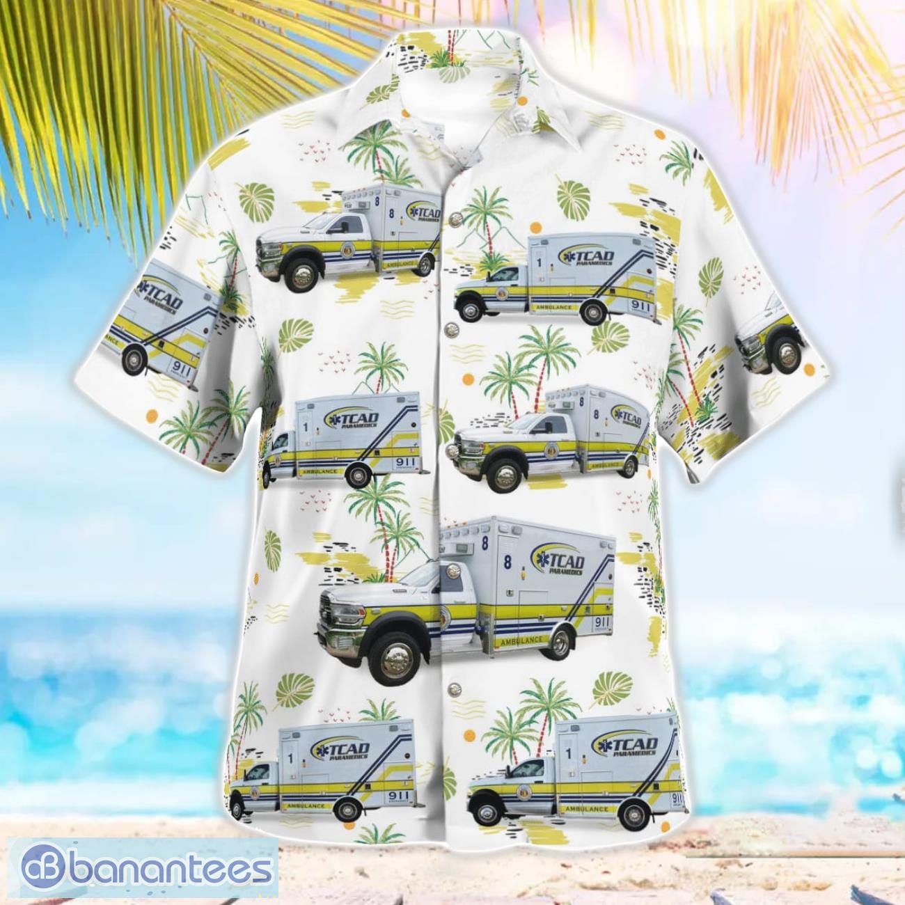 missouri taney county ambulance district 3d hawaiian shirt 2 image Missouri, Taney County Ambulance District 3D Hawaiian Shirt Product Photo 3