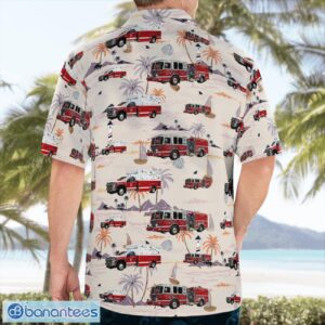 Manhasset-Lakeville Volunteer Fire Department Hawaiian Shirt Beach Summer Shirt Product Photo 2
