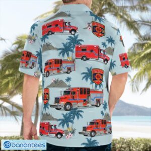 Mantorville Fire Department 3D Hawaiian Shirt Product Photo 2