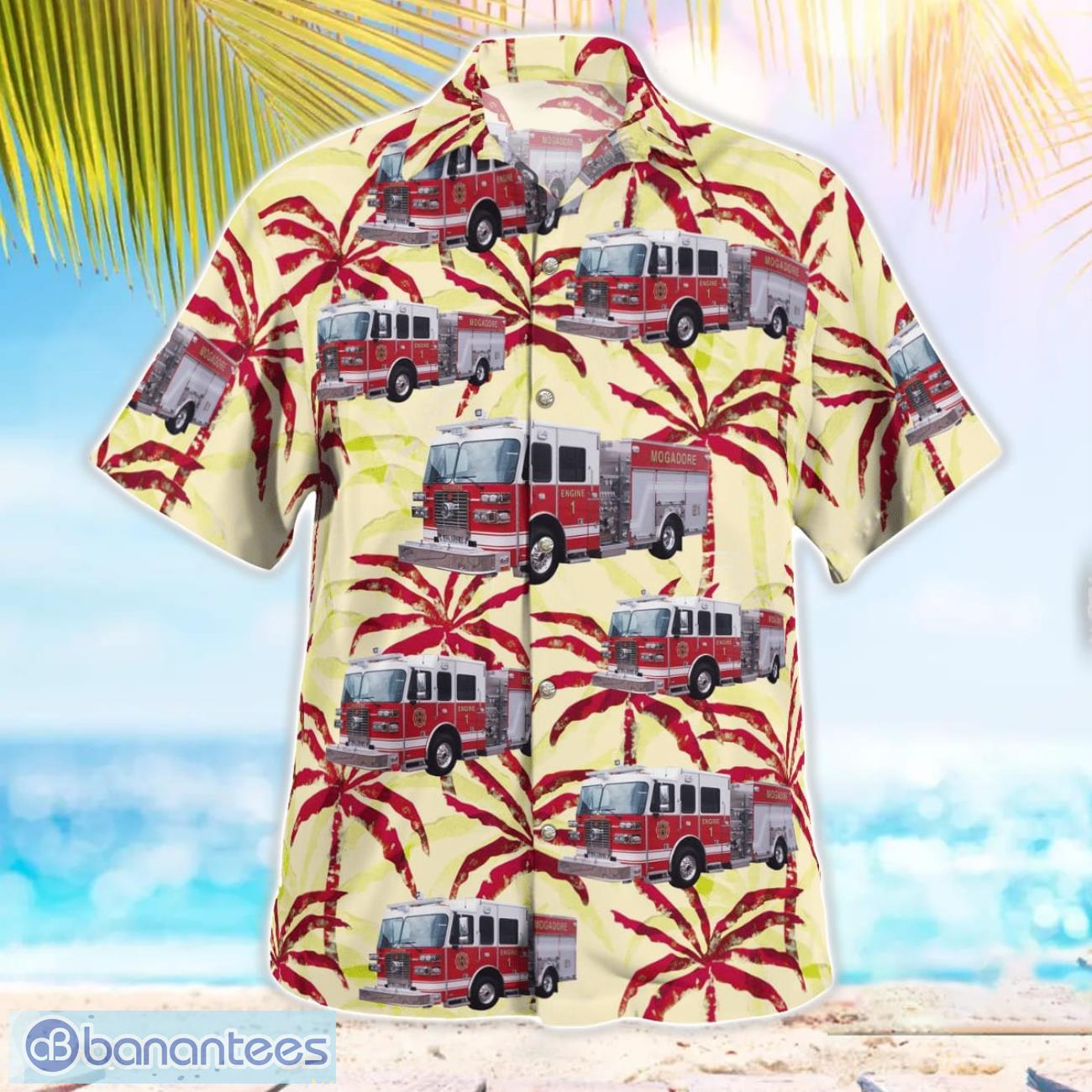 Mogadore, Ohio, Village Of Mogadore Fire Department Aloha Hawaiian Shirt Mogadore, Ohio, Village Of Mogadore Fire Department Aloha Hawaiian Shirt Product Photo 3