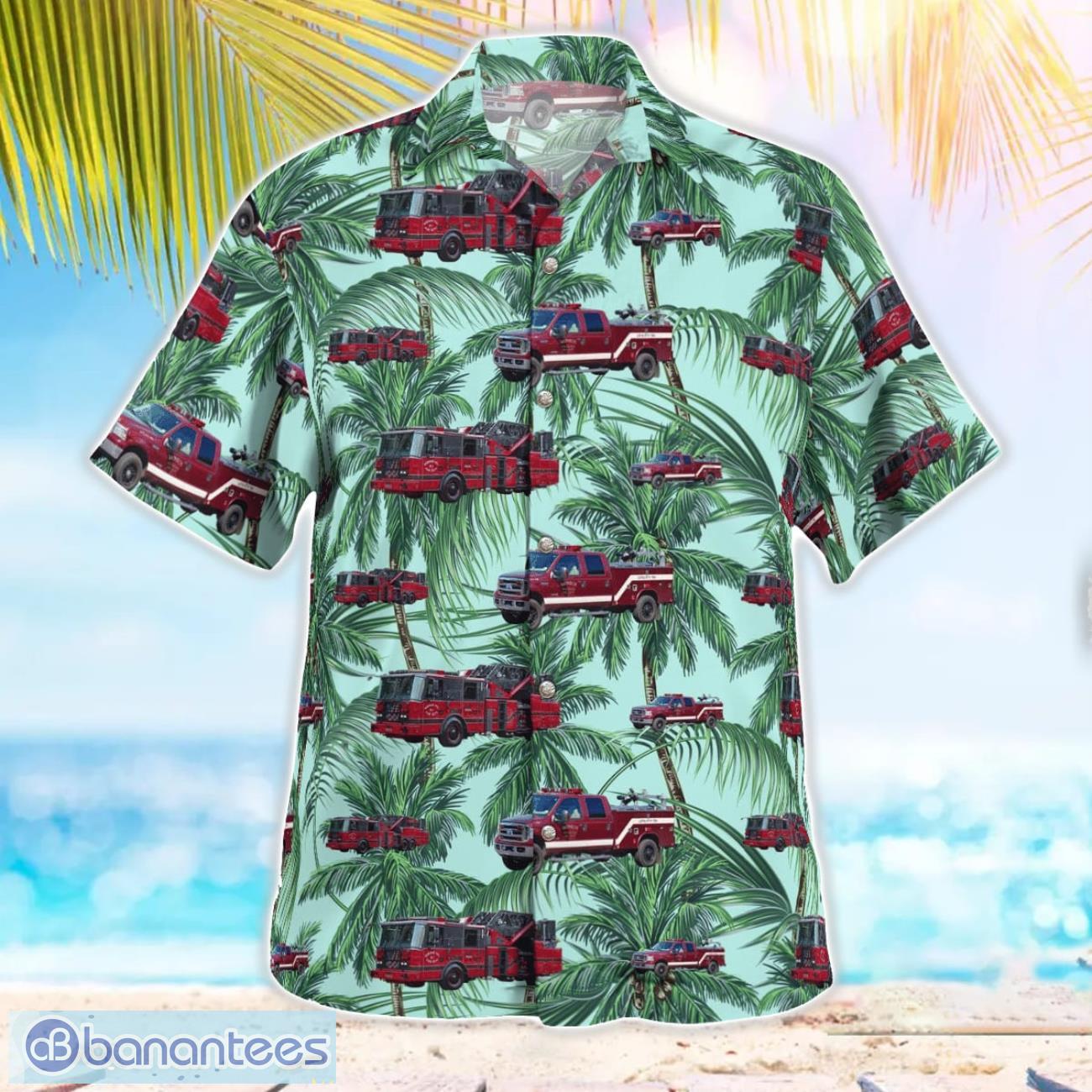 monroe volunteer fire department hawaiian shirt beach summer shirt 2 image Monroe Volunteer Fire Department Hawaiian Shirt Beach Summer Shirt Product Photo 3