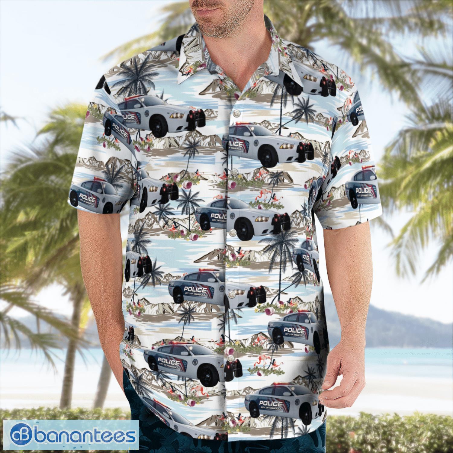 Montana, Missoula Police Department 3D Hawaiian Shirt Gift For Summer Montana, Missoula Police Department 3D Hawaiian Shirt Gift For Summer Product Photo 3