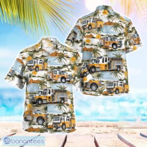 Shuniah Fire & Emergency Services 3D Summer Aloha Hawaiian Shirt Product Photo 1