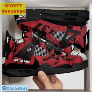 Mercury Marine Mixing Colors Custom Name Air Jordan 4 Dynamic Design For Men Women Product Photo 2