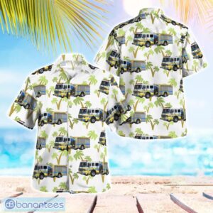 Ventura County Fire Department, California Hawaiian Shirt Button Summer Shirt Product Photo 1