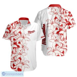 Custom Name Milwaukee Tool Flower Brand Logo 3D Hawaiian Shirt Product Photo 1