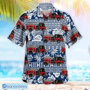 Whitefish Fire Department Hawaiian Shirt Beach Summer Shirt Product Photo 3