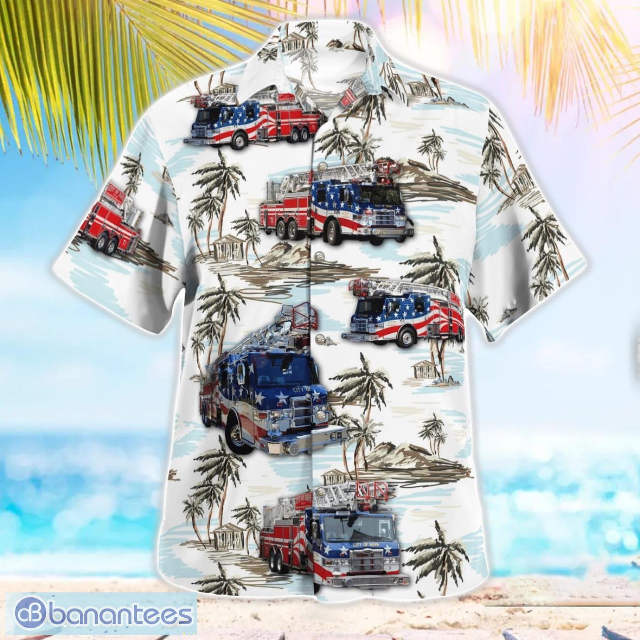 Napa Fire Department Beach Hawaiian Shirt Summer Gift Napa Fire Department Beach Hawaiian Shirt Summer Gift Product Photo 2