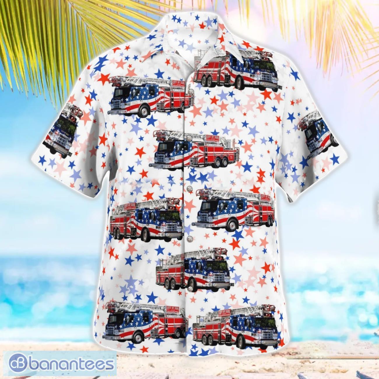 napa fire department california hawaiian shirt button summer shirt 2 image Napa Fire Department, California Hawaiian Shirt Button Summer Shirt Product Photo 3