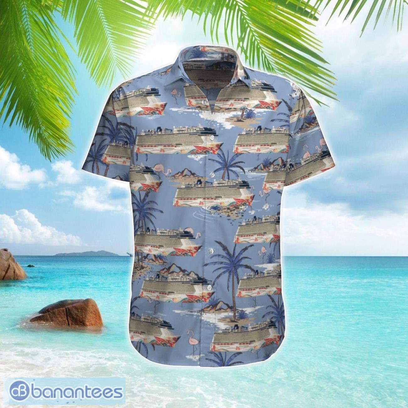 ncl norwegian cruise line norwegian joy hawaiian shirt beach summer shirt image NCL Norwegian Cruise Line Norwegian Joy Hawaiian Shirt Beach Summer Shirt Product Photo 1