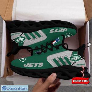 Custom Name NFL New York Jets Max Soul Shoes Personalized Running Sneakers Product Photo 7
