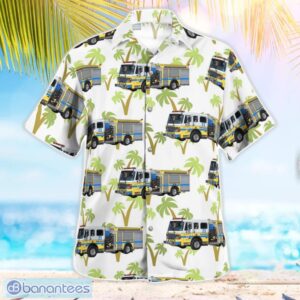 Ventura County Fire Department, California Hawaiian Shirt Button Summer Shirt Product Photo 2