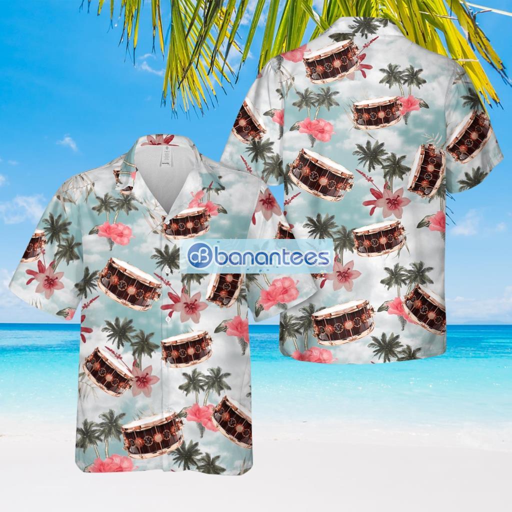 neil pearts time machine specialty snare drum hawaiian shirt summer fashion image Neil Pearts Time Machine Specialty Snare Drum Hawaiian Shirt Summer Fashion Product Photo 1