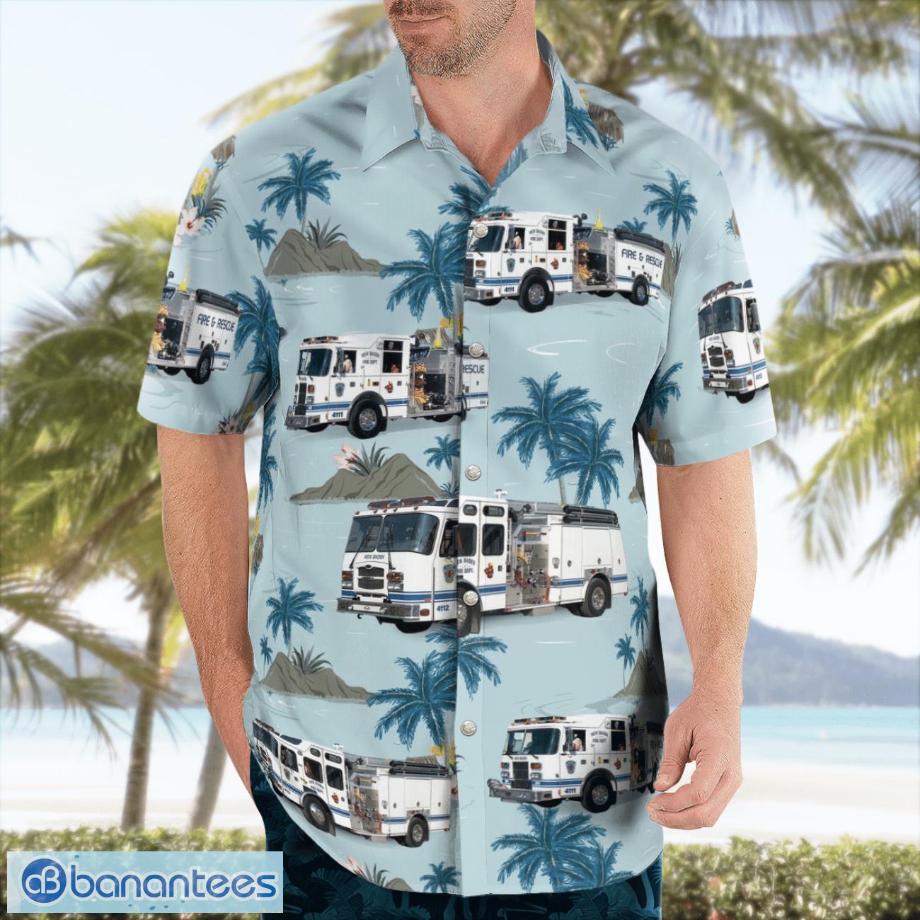 new baden fire department 3d hawaiian shirt 2 image New Baden Fire Department 3D Hawaiian Shirt Product Photo 3