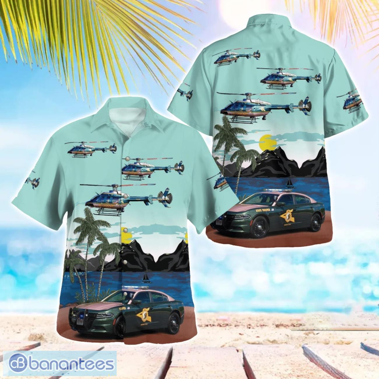 new hampshire state police dodge charger pursuit amp bell 407 helicopter beach hawaiian shirt summer gift image New Hampshire State Police Dodge Charger Pursuit & Bell 407 Helicopter Beach Hawaiian Shirt Summer Gift Product Photo 1