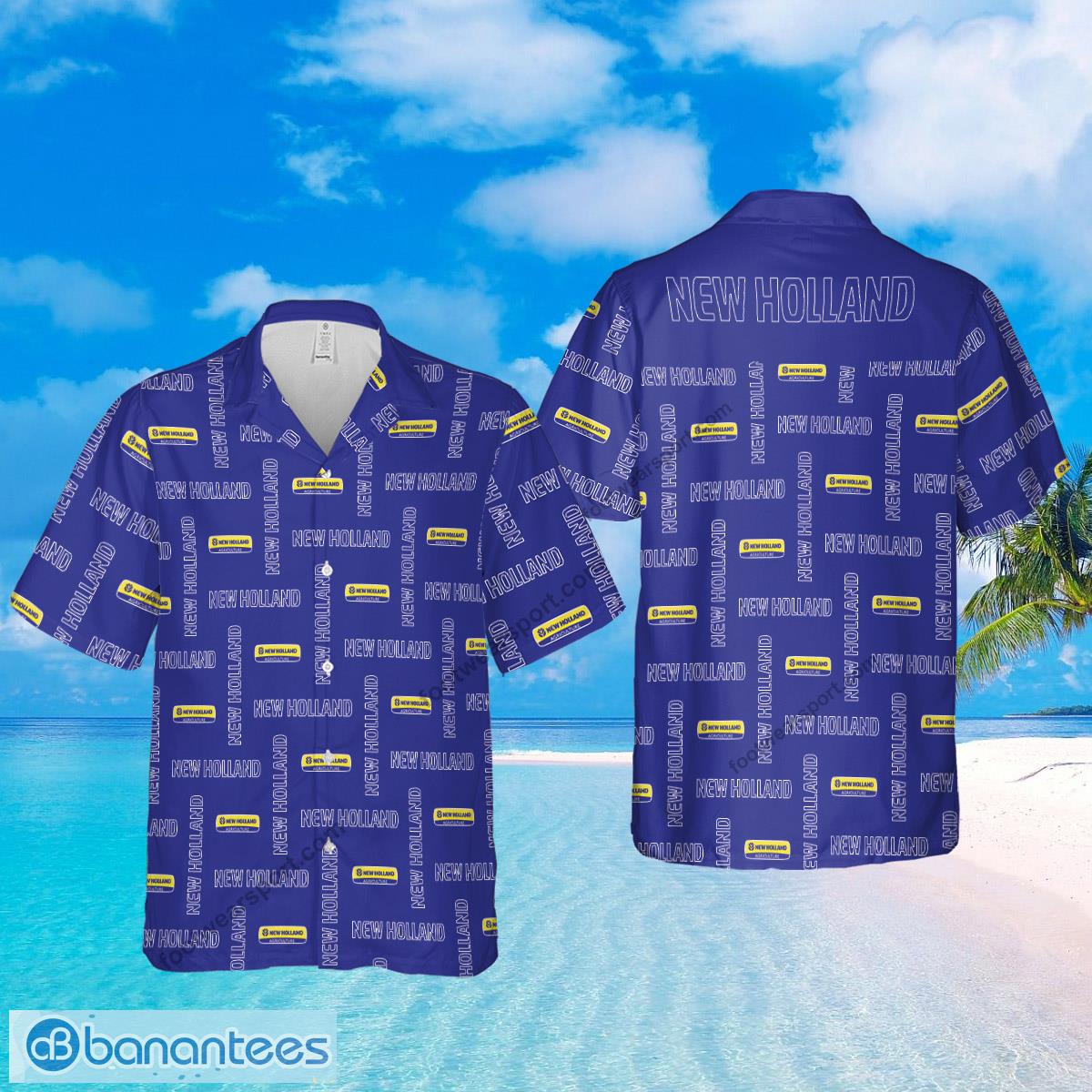 new holland tractor brand new logo beach hawaiian shirt for summer image New Holland Tractor Brand New Logo Beach Hawaiian Shirt For Summer - New Holland Tractor Brand New Logo Beach Hawaiian Shirt For Summer
