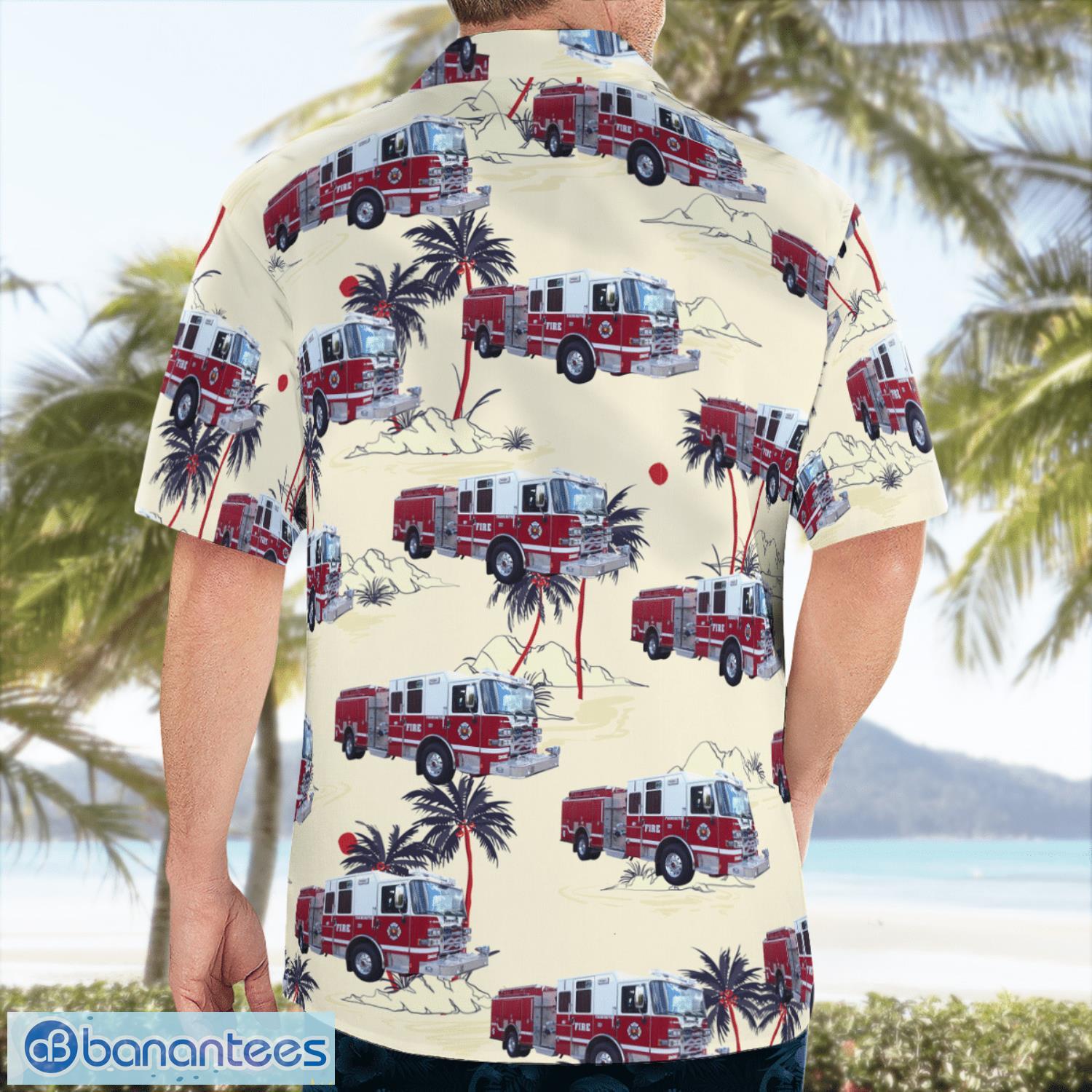 New Mexico Farmington Fire Department 3D Hawaiian Shirt Gift For Summer New Mexico Farmington Fire Department 3D Hawaiian Shirt Gift For Summer Product Photo 4