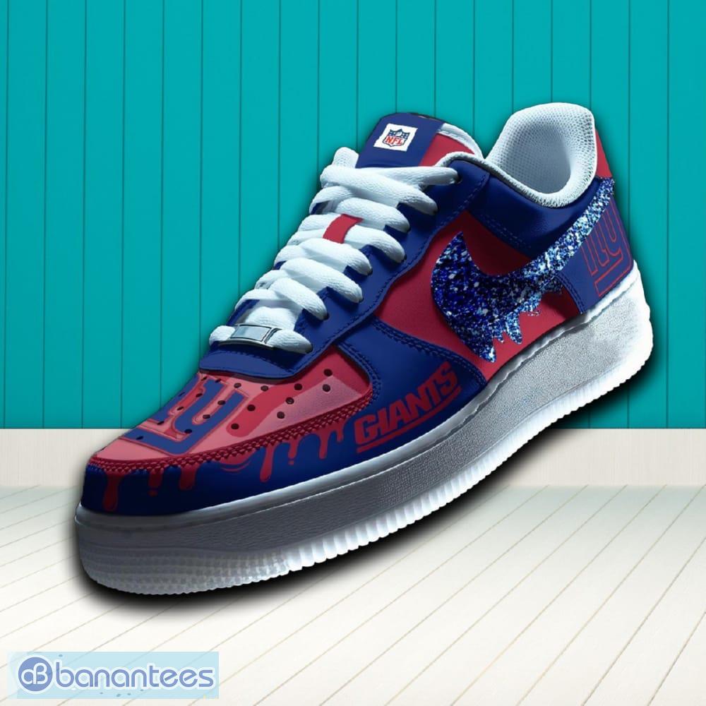 new york giants nfl sparkling af1 shoes gift air force 1 shoes men women fans image New York Giants NFL Sparkling AF1 Shoes Gift Air Force 1 Shoes Men Women Fans - New York Giants NFL Sparkling AF1 Shoes Gift Air Force 1 Shoes Men Women Fans