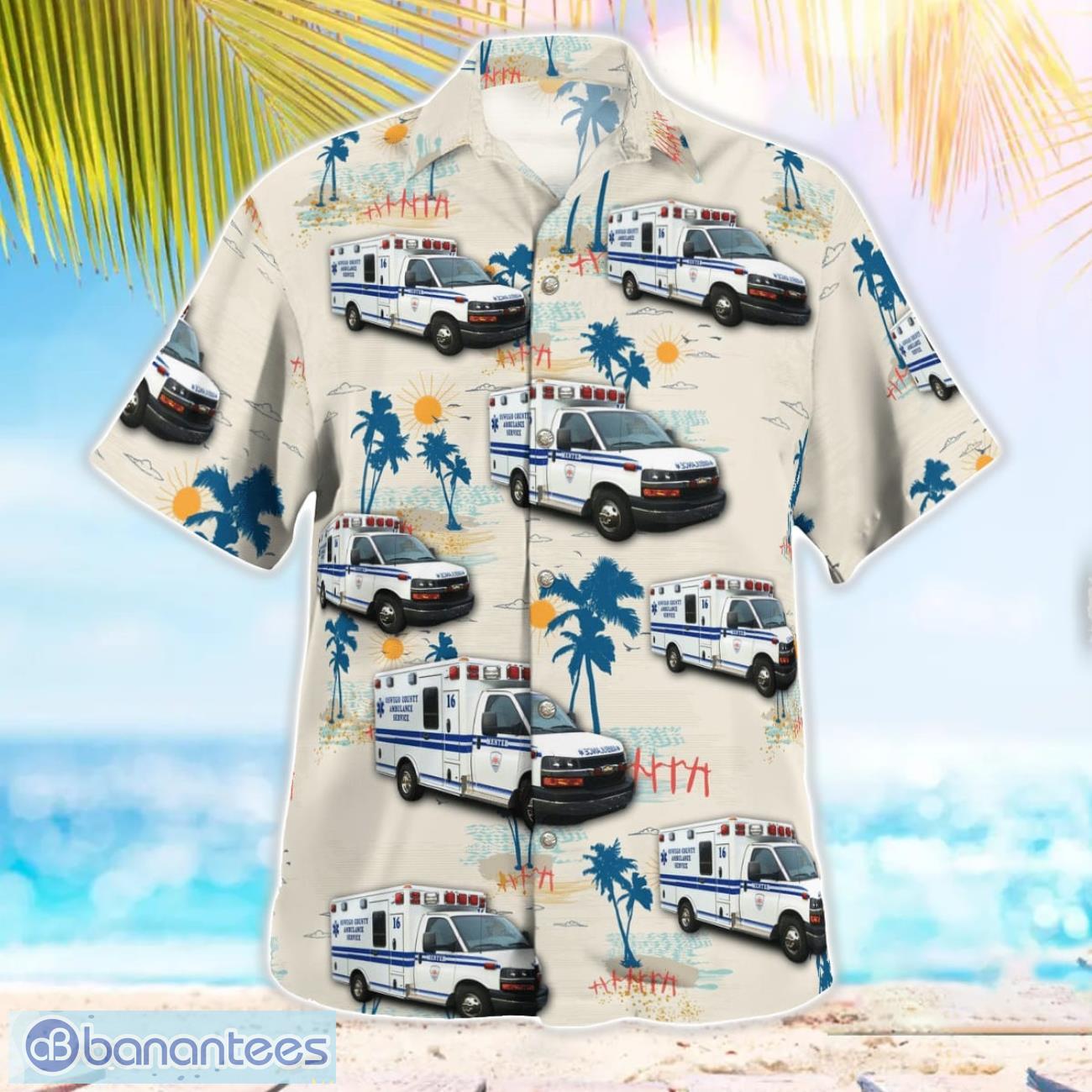 new york oswego county ambulance service menter hawaiian shirt beach shirt summer holiday gift 1 image New York Oswego County Ambulance Service - Menter Hawaiian Shirt Beach Shirt Summer Holiday Gift Product Photo 2