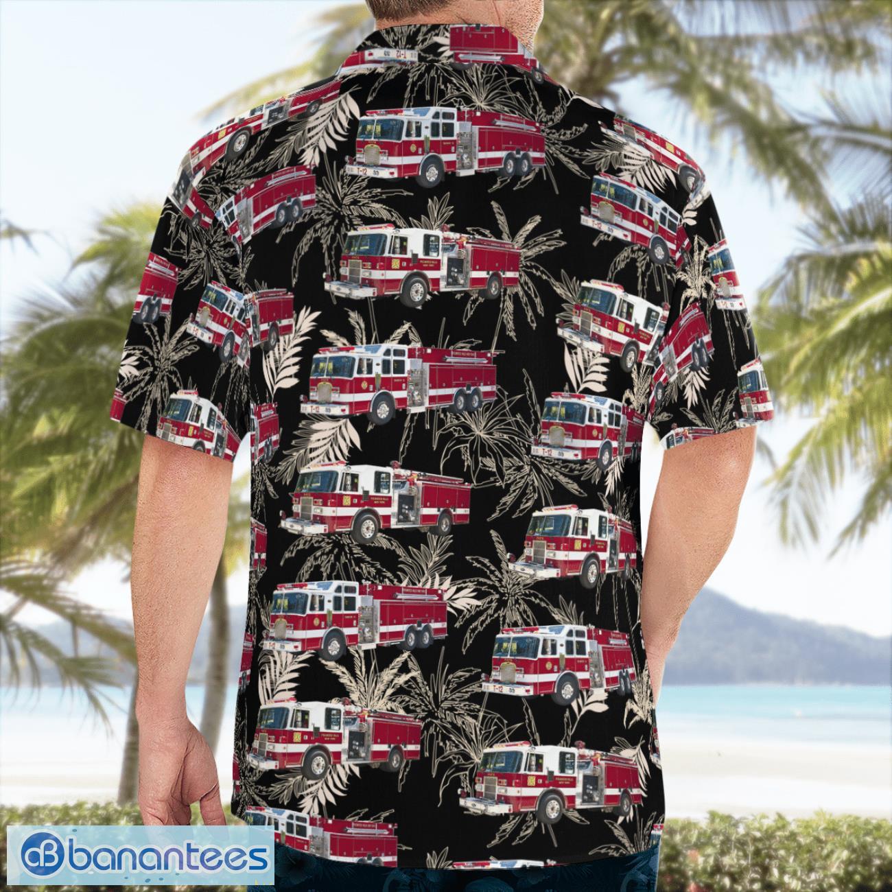 New York, Pocantico Hills Fire Department Hawaiian Shirt Summer Beach Shirt New York, Pocantico Hills Fire Department Hawaiian Shirt Summer Beach Shirt Product Photo 2