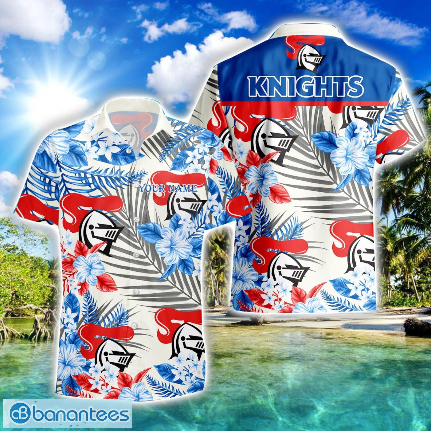 newcastle knights nrl combo hawaiian shirt and shorts personalized gift tropical flower for fans 1 image Newcastle Knights NRL Combo Hawaiian Shirt And Shorts Personalized Gift Tropical Flower For Fans Product Photo 2