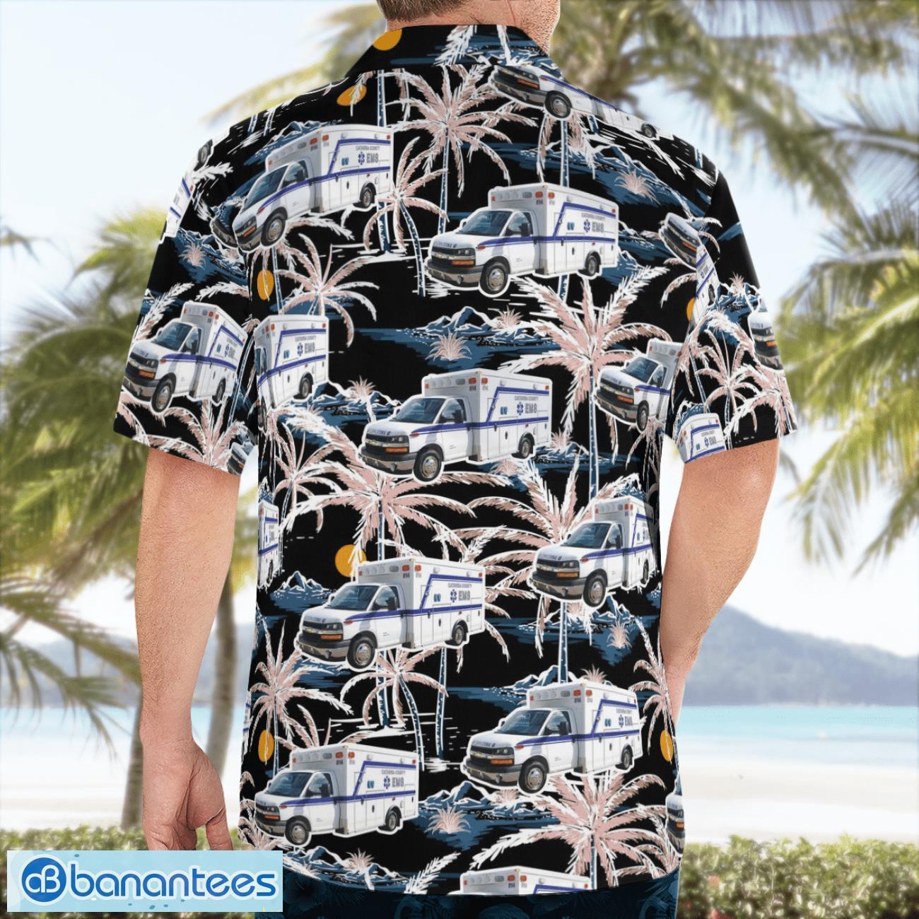 newton north carolina catawba county ems hawaiian shirt summer beach shirt 1 image Newton, North Carolina, Catawba County EMS Hawaiian Shirt Summer Beach Shirt Product Photo 2